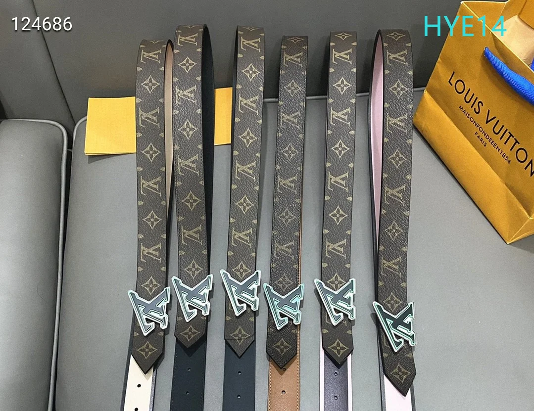 LV belt 34mmX95-125cm XH03